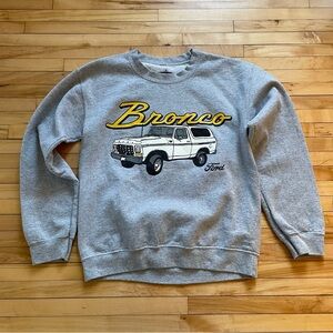 Ford Bronco Graphic Crewneck Sweatshirt